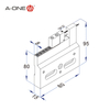 Abrazadera de alambre para caminar ultrafina 3A-210002