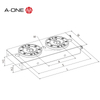 Placa base de centrado-doble 3A-110123/3A-110006/3A-110008/3A-110032
