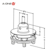 Soporte en blanco Ø10/Ø72 ； 6 piezas 3A-110028